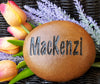 Grandkids Rock Engraved Stone - Family Stone - Engraved River Rock - Carved Stone - Etched Rock - Garden Stone - Namesake Rocks - Carved Rocks- God Rocks