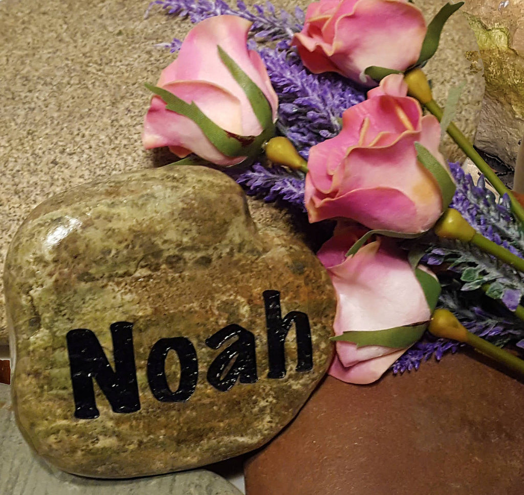 Grandkids Rock Mother's Day Gift for Grandma - Grandkids Rock - Name Rocks for Garden - Personalized Garden Stone - Custom Stone Engraving - God Rocks