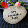 Mother's Day Gift for Grandma - Name Rocks  - Personalized Grandkids Rocks - Custom Garden Stone - Engraved Garden Stones - God Rocks
