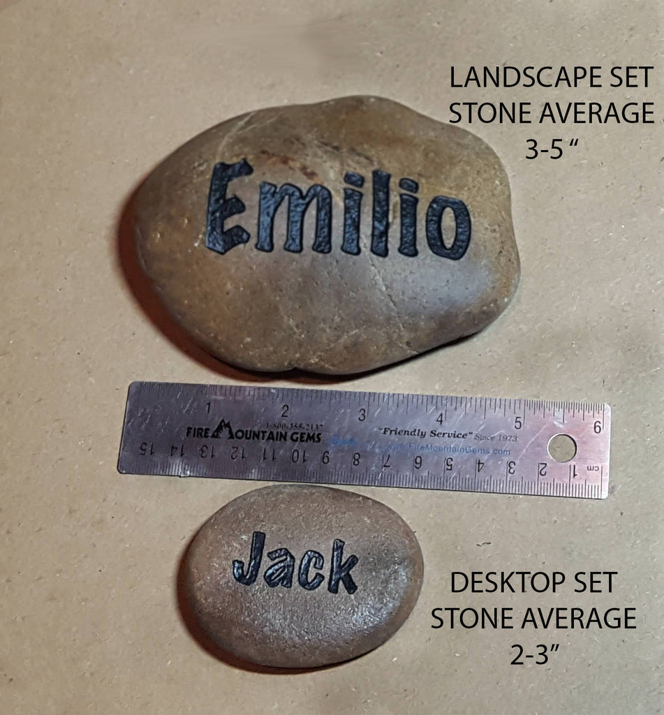 My Grandkids Rock -  Gift for Grandma - Personalized Name Rocks  - Engraved Rock - Keepsake - Mother's Day - Family Keepsake - God Rocks