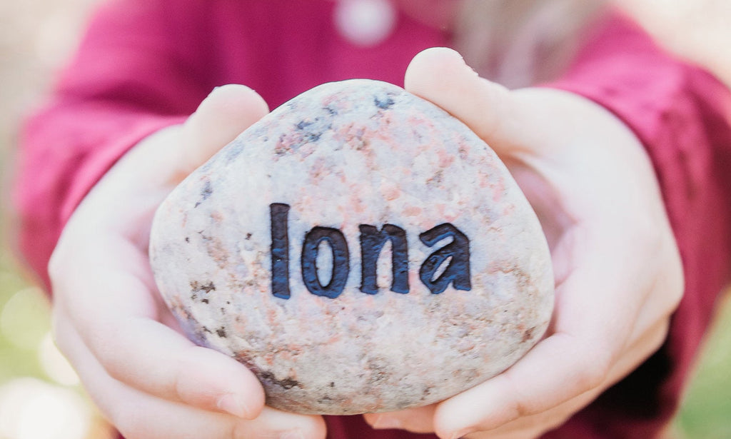 Grandkids Rock Individual Personalized  Name Rocks - Gift for Grandma - Engraved Rock - Keepsake Gift - Family Rock - Family Keepsake - God Rocks