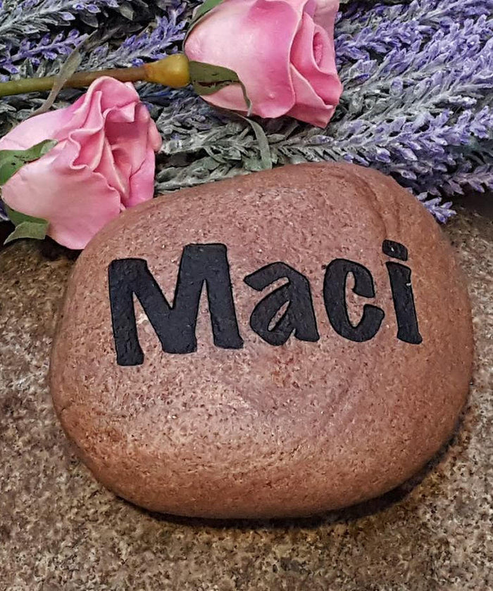 Grandkids Rock Great Gift Ideas - Garden Stones - Name Rocks for Garden - Personalized Landscape Rocks - Custom Garden Stone - Custom Stone Engraving