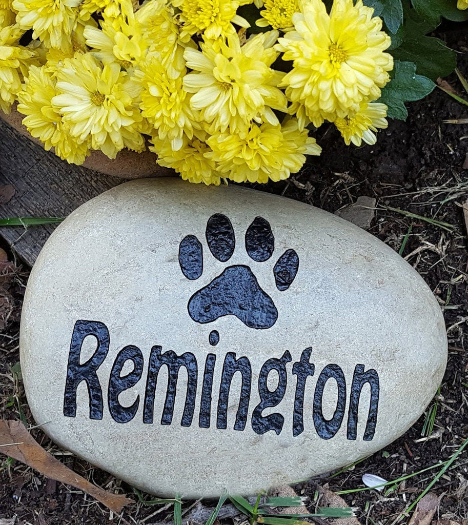 Pet Memorial Stone - Pet Memorial Marker - Garden Pet Memorial - Personalized Pet Memorial - Cat Memorial Stone - Engraved Memorial For Dogs