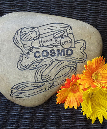 Pet Memorial Stone - Personalized Pet Gifts - Christmas Gift Ideas - Pet Loss Gift Engraved - Pet Memorial - Loss of Pet Gift - God Rocks