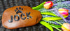 Pet Memorial Stone 4-6" Length Gift for Pet Loss - Natural Rock Engraved Headstone - Dog Memory Pet Marker - Custom Grave Stone - God Rocks
