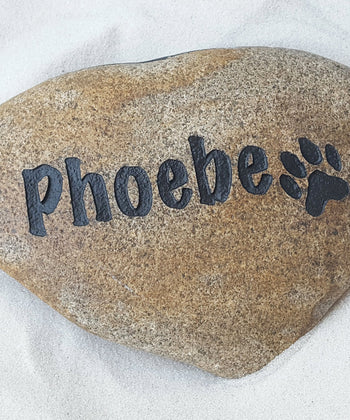 Pet Memorial Stone - Personalized Memorial Stone - Personalized Pet Memorial - Cat Memorial Stone - Pet Marker - Dog Memorial - God Rocks