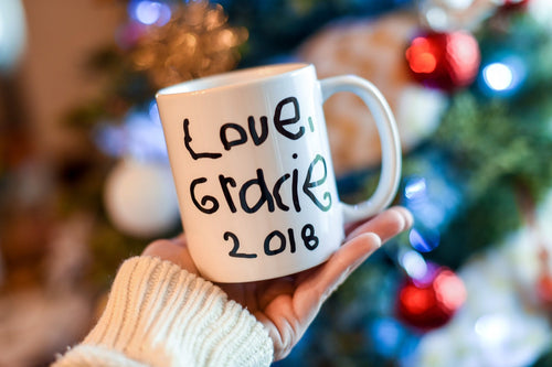 Child Handwriting Custom Gifts for Mom Personalized Coffee Mug Gifts for Grandma