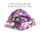 Ranunculus Flower Fabric Mask,  Face Mask with Pocket, Washable Face Mask, Reusable, Pleated Face Mask Nose Bridge Piece, God Rocks
