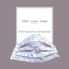 Pleated 3 Ply Cotton Reusable Adjustable Face Mask