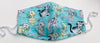 Fitted 3 Ply Cotton Reusable Adjustable Face Mask