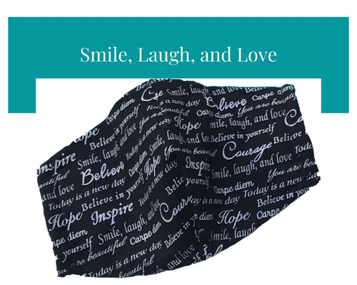 Fitted 3 Ply Cotton Reusable Adjustable Face Mask