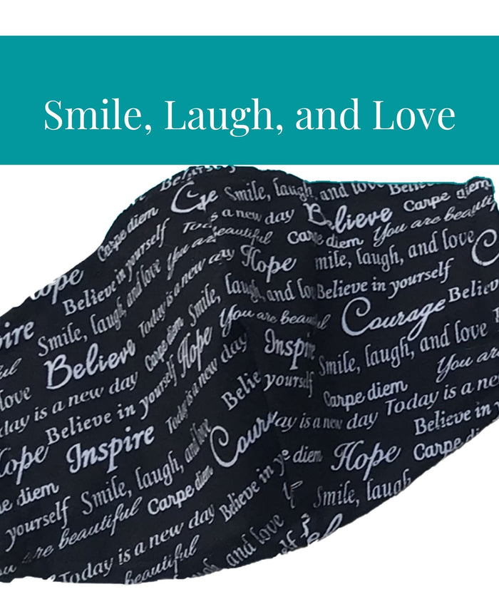 Fitted 3 Ply Cotton Reusable Adjustable Face Mask