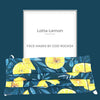 When Life Gives You Lemons Face Mask | Fitted-3 Ply-100% Cotton-Adjustable Nose Wire-Interior Filter Pocket-Adjustable Straps