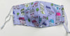 Fitted 3 Ply Cotton Reusable Adjustable Face Mask