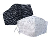 2 PackFitted 3 Ply Cotton Reusable Adjustable Face Mask